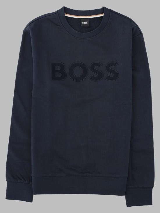26FW 보스 긴팔 티셔츠 50570003 10277889404 BLUE