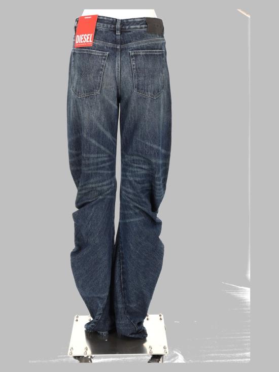 26FW 디젤 D-Twisty 레듈러 스트레이트 데님 진 A25945 007FZ01 DENIM - DIESEL