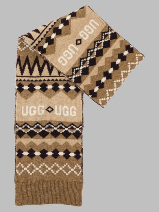 26FW 어그 머플러/스카프 106212 CFFG BROWN - UGG