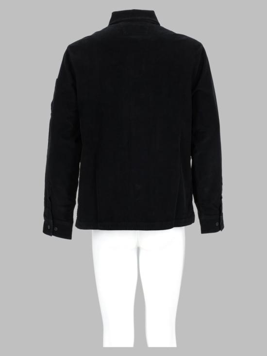 26FW 씨피 컴퍼니 버튼 렌즈 코듀로이 블레이저 자켓 21CMBZ146A 006410O999 BLACK - C.P. COMPANY