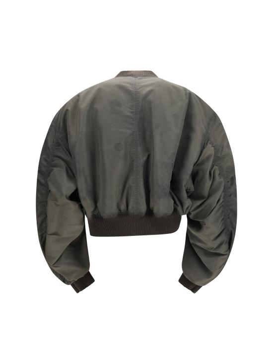 26FW 릭 오웬스 SECCHIA 플라이트 봄버 재킷 RR02F4792 BROWN - RICK OWENS
