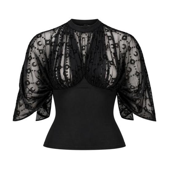 26FW 마린세르 탑 WTO527ACJER0005 BK99 BLACK