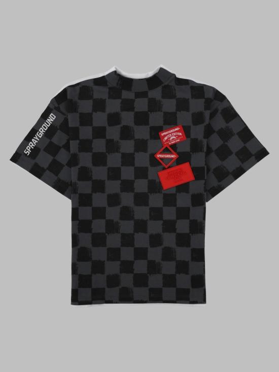 26FW 스프레이그라운드 탑 SPY1539WHTK MULTI BLACK
