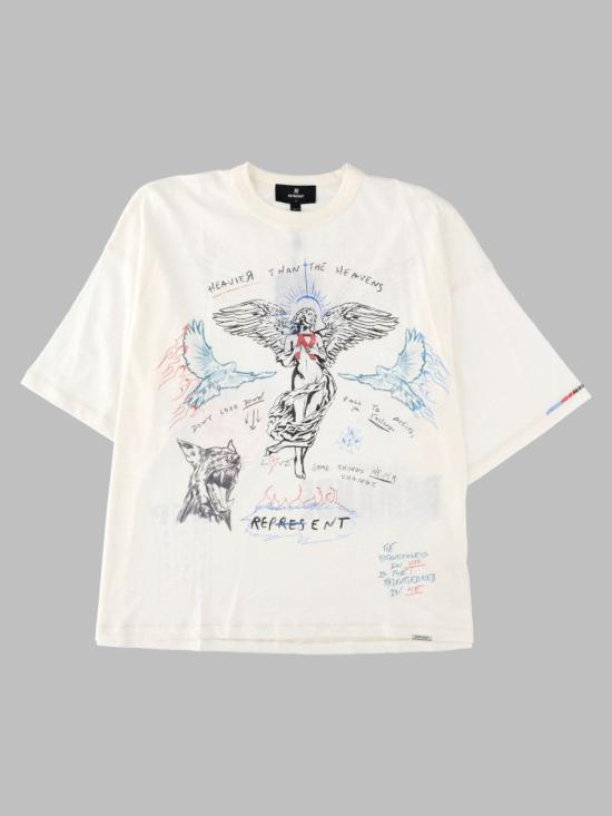 26FW 리프레젠트 탑 MLM100999 31 WHITE