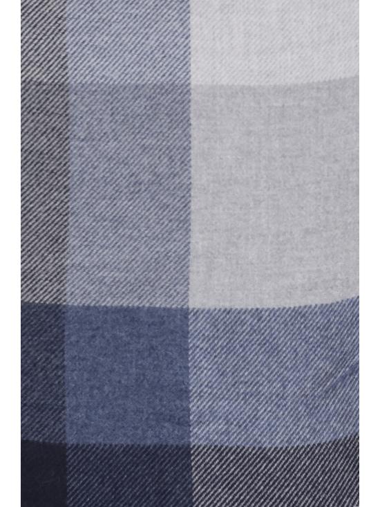 26FW 브루넬로 쿠치넬리 울&캐시미어 트윌 체크 스카프 MSC666AG CD061 GREY - BRUNELLO CUCINELLI