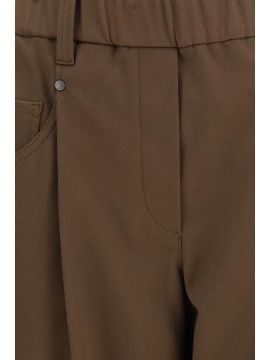 26FW 브루넬로 쿠치넬리 스트레이트 팬츠 MA126P8417 C9812 BROWN - BRUNELLO CUCINELLI