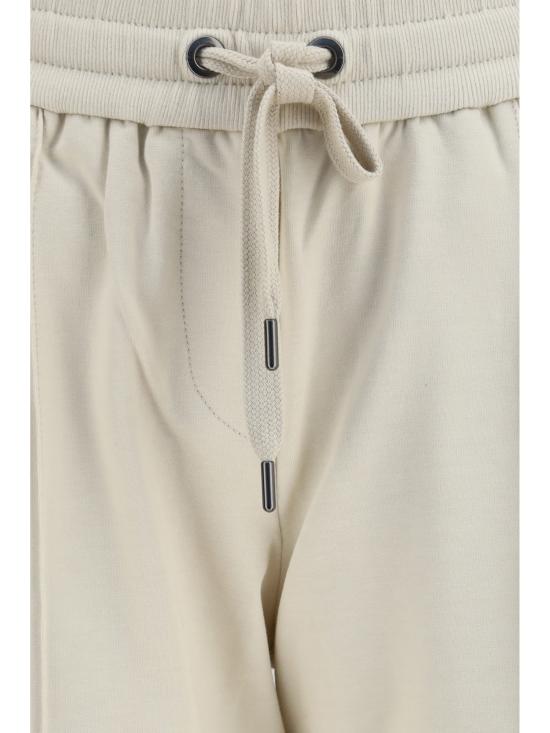 26FW 브루넬로 쿠치넬리 스트레이트 팬츠 MH827FB799 C9815 CREAM - BRUNELLO CUCINELLI