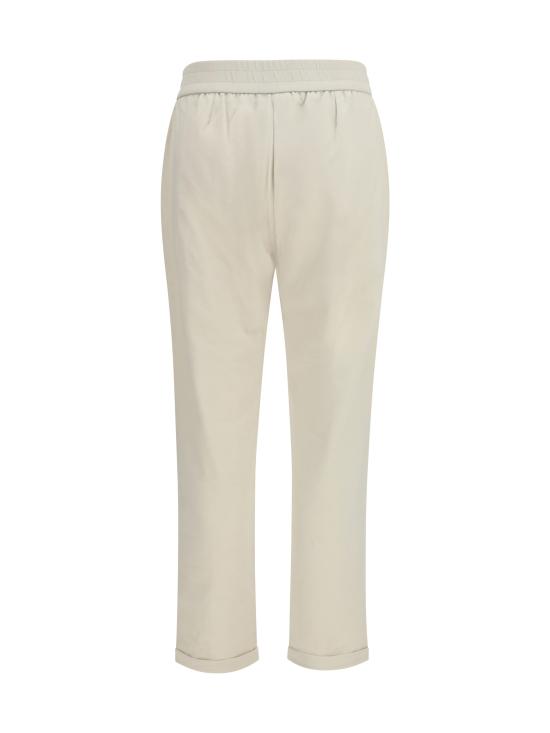 26FW 브루넬로 쿠치넬리 스트레이트 팬츠 MH827FB799 C9815 CREAM - BRUNELLO CUCINELLI