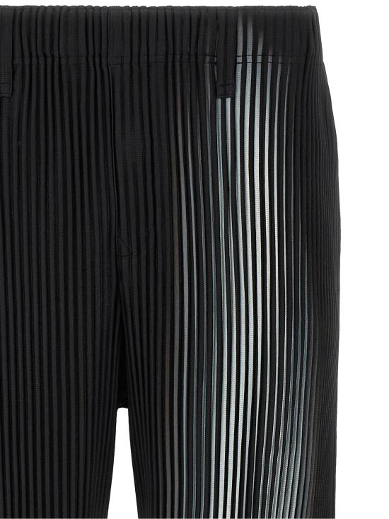 26FW 옴므 플리세 이세이 미야케 스트레이트 팬츠 HP68JF24317 Black - HOMME PLISSE' ISSEY MIYAKE