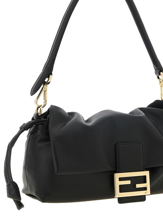 26FW 펜디 바게트 소프트 미디엄 백 8BR856B1ZKF0QA1 Black - FENDI