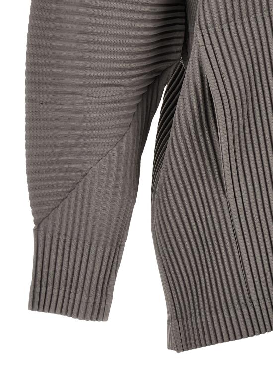 26FW 옴므 플리세 이세이 미야케 긴팔 티셔츠 HP68JK10218 Gray - HOMME PLISSE' ISSEY MIYAKE