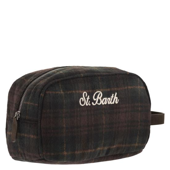 26FW 세인트바쓰 뷰티 케이스 WES0006 BROWN - MC2 SAINT BARTH
