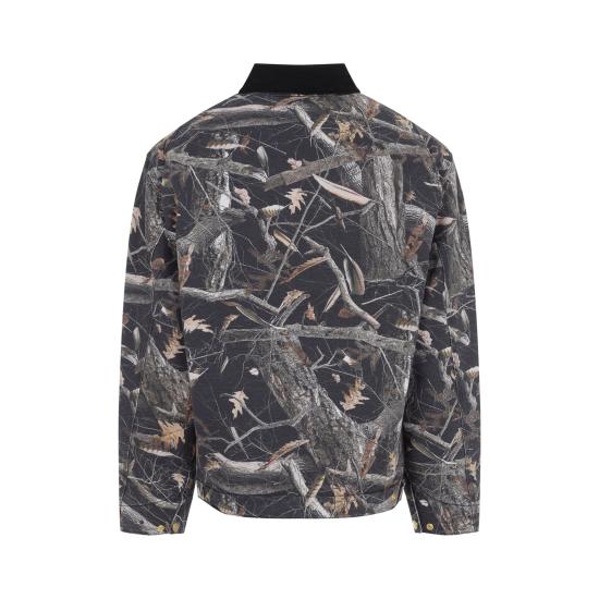26FW 칼하트 WIP OG 디트로이트 자켓 I0356143X860 CAMO FEATHER TREE BLACK - CARHARTT WIP