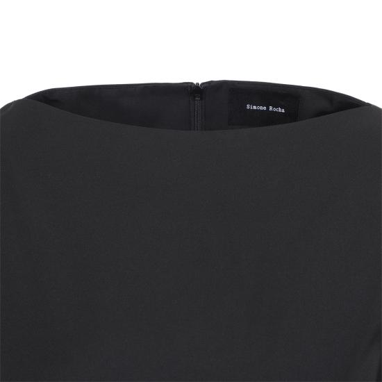 26FW 시몬로샤 미디 원피스 7475 1334 BLACK - SIMONE ROCHA