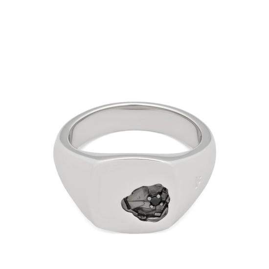 27SS 톰우드 반지 101676 MINED RING SILVER BLACK
