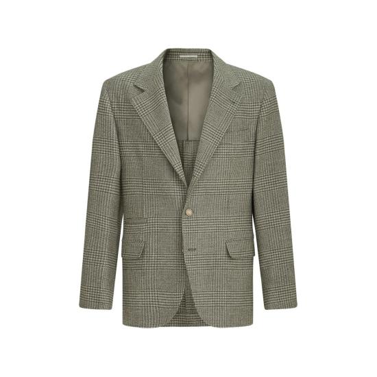 26FW 브루넬로 쿠치넬리 수트 자켓 MV4437BTDH C822 GREEN GREY