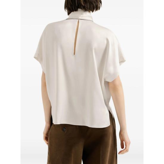 26FW 브루넬로 쿠치넬리 블라우스 MB179B1S24 C9910 NEUTRALS - BRUNELLO CUCINELLI
