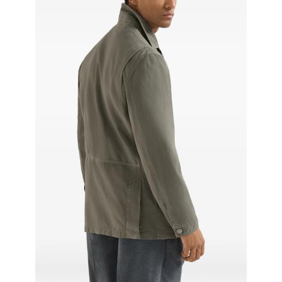26FW 브루넬로 쿠치넬리 자켓 M544D6590P C6057 GREEN - BRUNELLO CUCINELLI