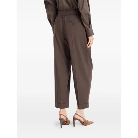 26FW 브루넬로 쿠치넬리 팬츠 M0W07P8995 C019 BROWN - BRUNELLO CUCINELLI