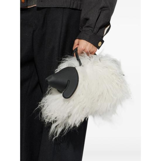 26FW 자크뮈스 TURISMO 투리스모 소프트 스몰 볼링 토트벡 BAW00416 EC25L04 1SS WHITE - JACQUEMUS