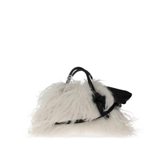 26FW 자크뮈스 TURISMO 투리스모 소프트 스몰 볼링 토트벡 BAW00416 EC25L04 1SS WHITE - JACQUEMUS