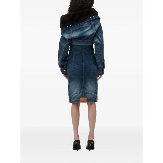 27SS 알렉산더 왕 스커트 4DC1275035 416B BLUE - ALEXANDER WANG