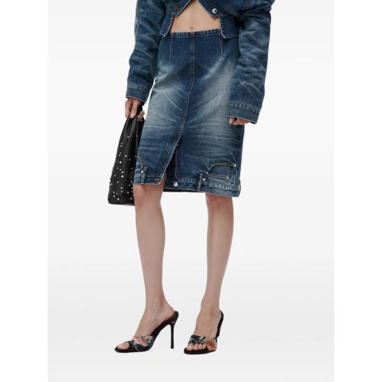 27SS 알렉산더 왕 스커트 4DC1275035 416B BLUE - ALEXANDER WANG