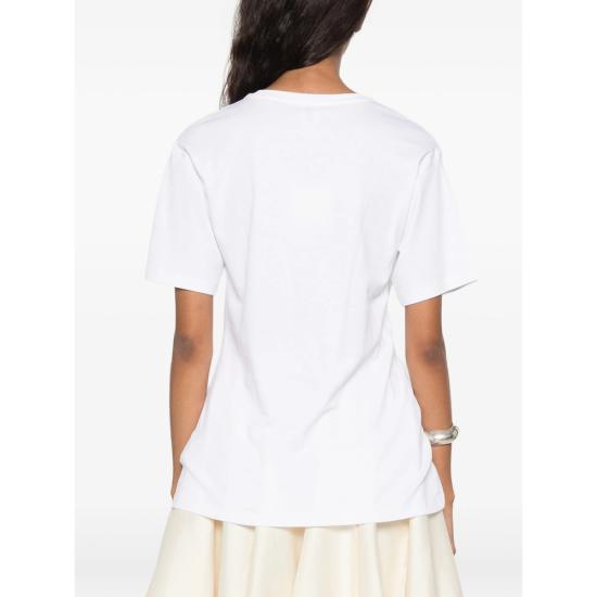 27SS 캘빈클라인 탑 LV044J220GYAF BRIWH WHITE - CALVIN KLEIN