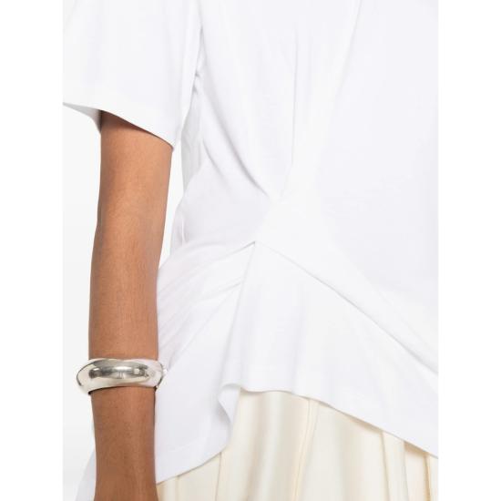 27SS 캘빈클라인 탑 LV044J220GYAF BRIWH WHITE - CALVIN KLEIN