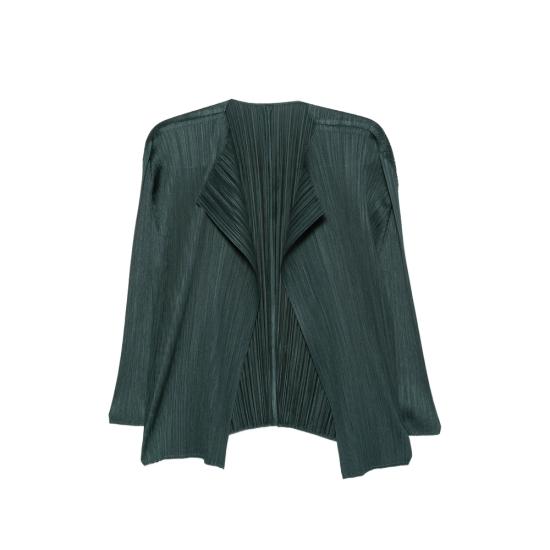 26FW 플리츠플리즈 블라우스 PP68JO142 69 GREEN