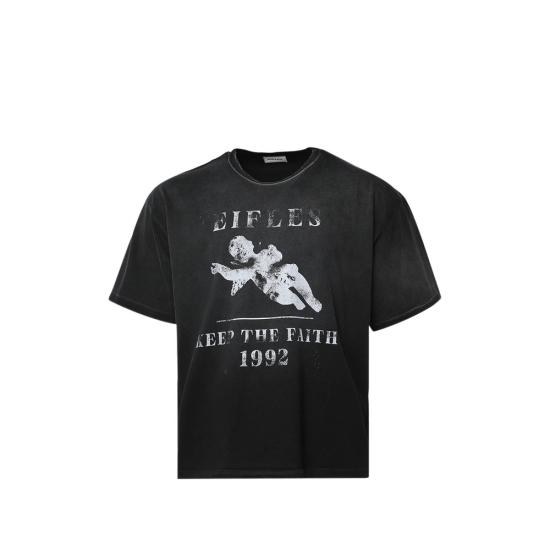 26FW Eifles 탑 FAITH BLACK