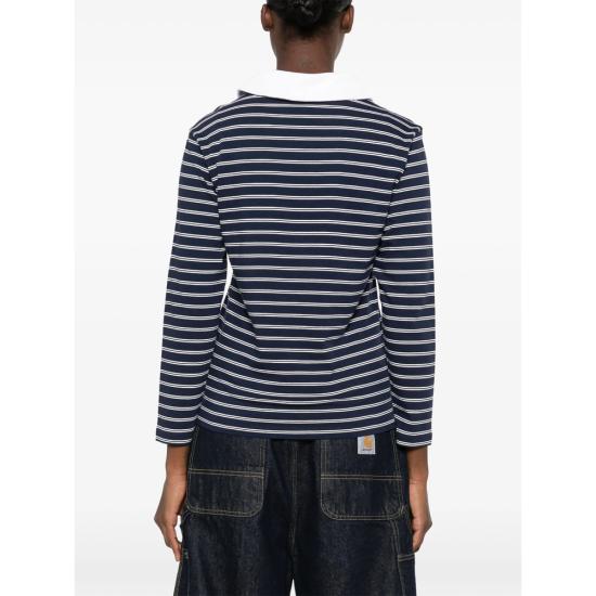 27SS 스포티앤리치 탑 ST11285326ST NASTW BLUE WHITE - SPORTY & RICH