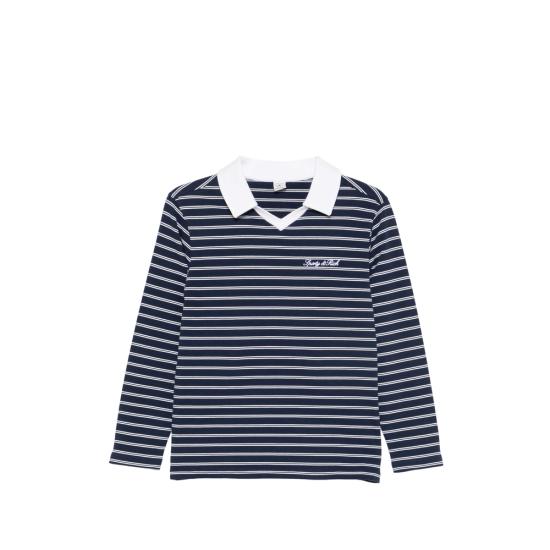 27SS 스포티앤리치 탑 ST11285326ST NASTW BLUE WHITE