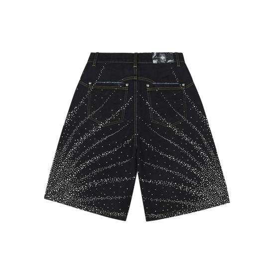 27SS 버스 오브 로열 차일드 데님 숏팬츠 BC25AWSP01 BLK BLACK - BIRTH OF ROYAL CHILD