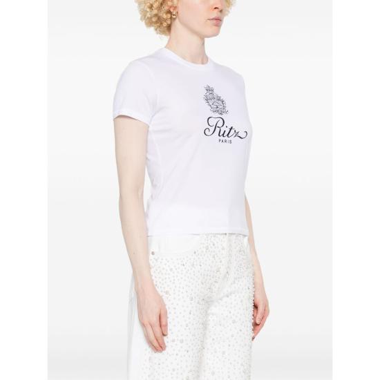 27SS 프레임 X 리츠 파리 탑 WP25JTE007 WHT WHITE - FRAME X RITZ PARIS
