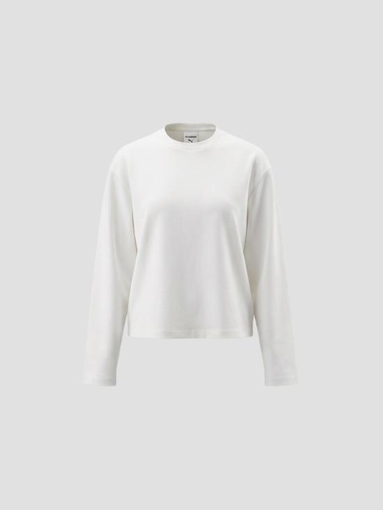 26FW 푸마 반팔 티셔츠 639617 02 PUMA WHITE