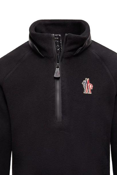 26FW 몽클레어 긴팔 티셔츠 L2957 8G00001 80093 999 BLACK - MONCLER