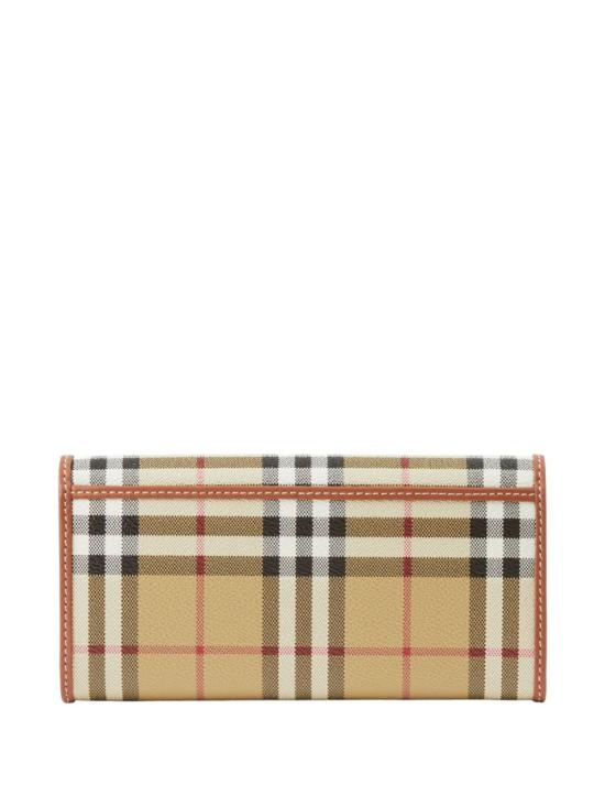 26FW 버버리 체크 장지갑 8109799 A9534 BEIGE BROWN - BURBERRY