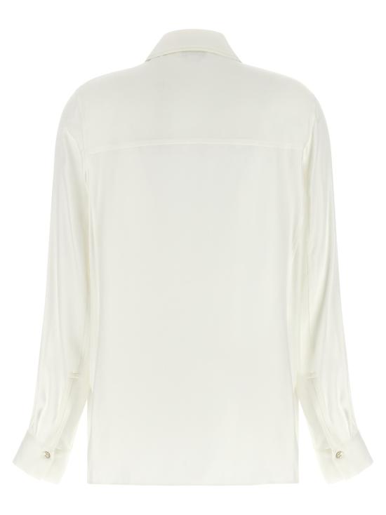 26FW 빈스 블라우스 V101213264101OWH White - VINCE