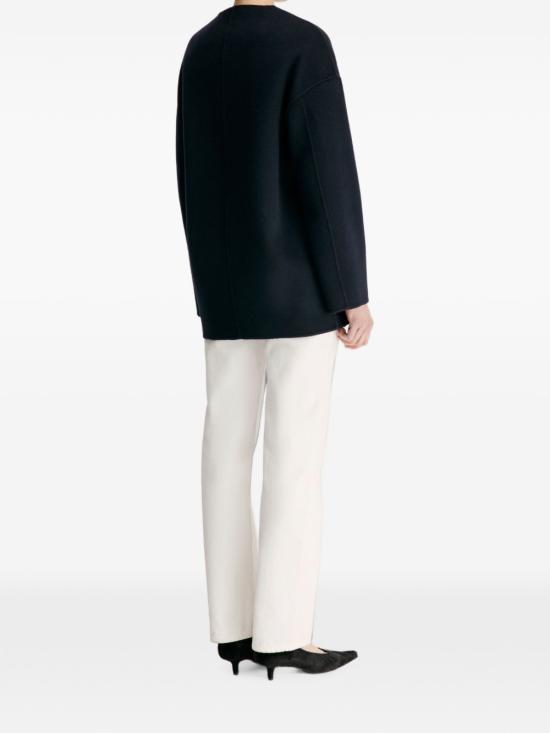 26FW 루루 드 세종 코트 DUNNE LDS NAVY MELANGE - LOULOU DE SAISON