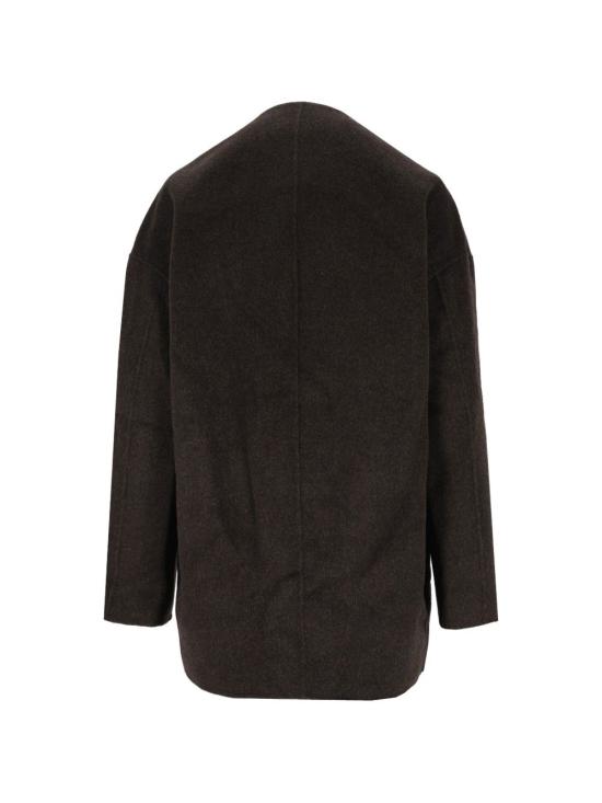 26FW 루루 드 세종 코트 DUNNE LDS BROWN MELANGE - LOULOU DE SAISON