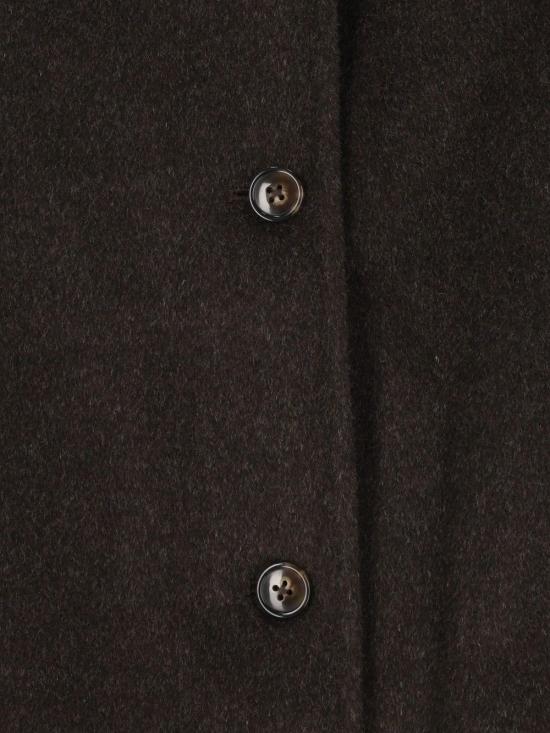26FW 루루 드 세종 코트 DUNNE LDS BROWN MELANGE - LOULOU DE SAISON