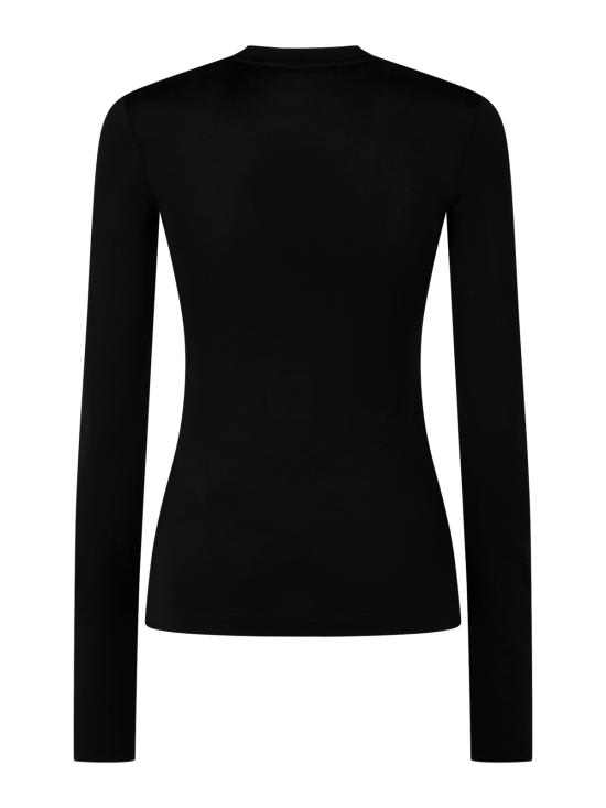 26FW 오프화이트 블라우스 2FB00647T W003 BLACK WHITE - OFF WHITE