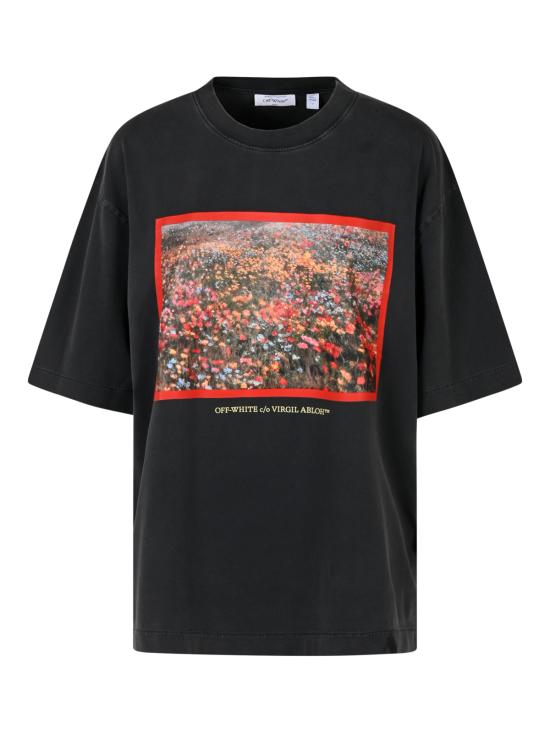 26FW 오프화이트 블라우스 2FA00436T W045 FADE OUT BLACK HIGH RISK RED