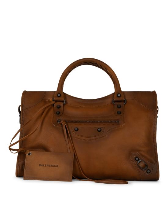 26FW 발렌시아가 르 시티 백 미디엄 865760 2ACM92247 CARAMEL - BALENCIAGA