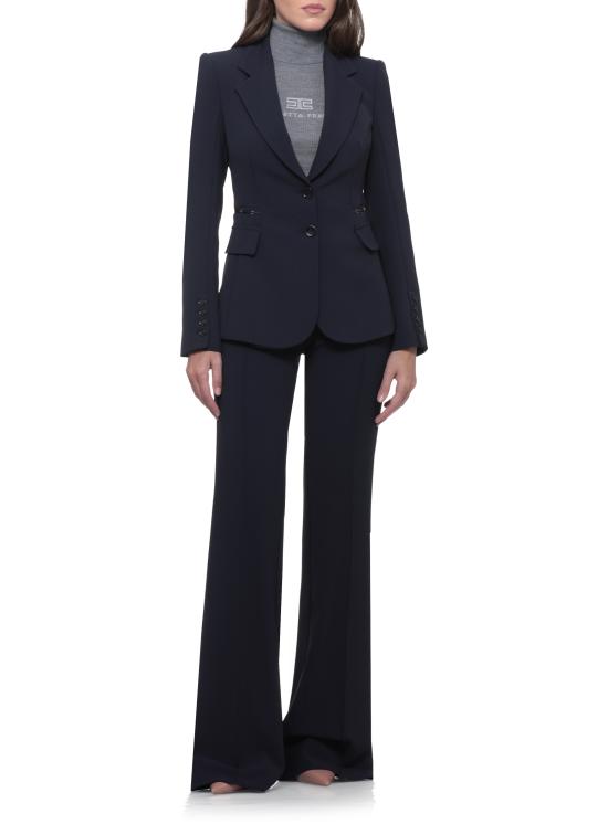26FW 엘리자베타프랜치 스트레이트 팬츠 PA19666E2 H88 BLUE - ELISABETTA FRANCHI