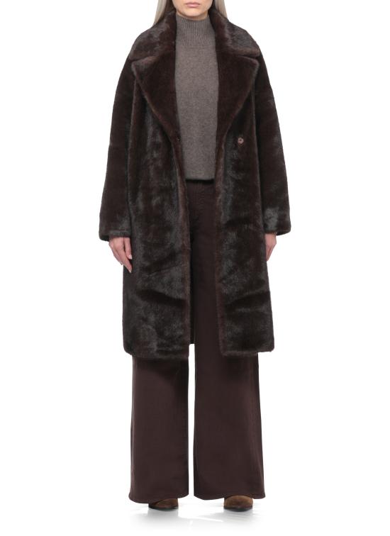 26FW 베타 코라디 코트 125 MINK00041 BROWN - BETTA CORRADI