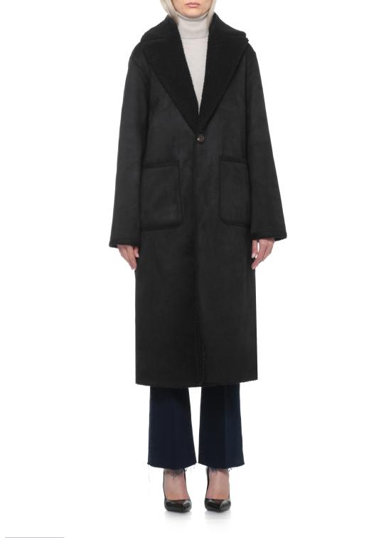 26FW 베타 코라디 코트 370 MONT00024 BLACK - BETTA CORRADI