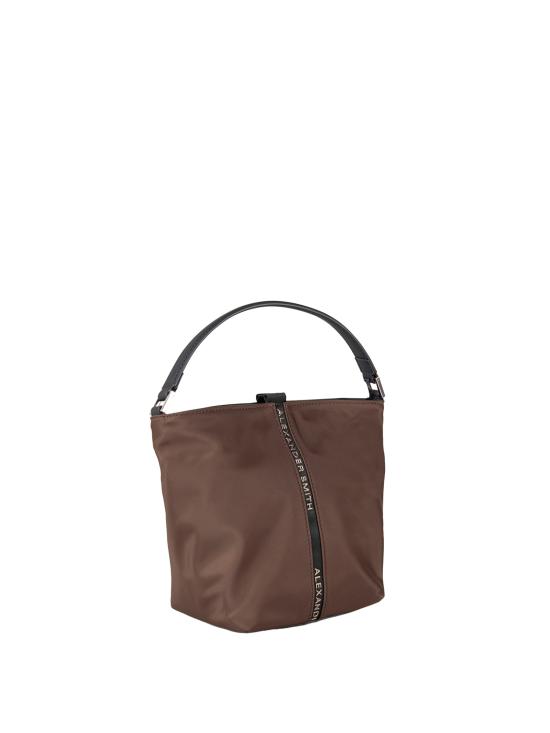 26FW 알렉산더 스미스 토트백 JULIE 171 SMALLDARK BROWN - ALEXANDER SMITH
