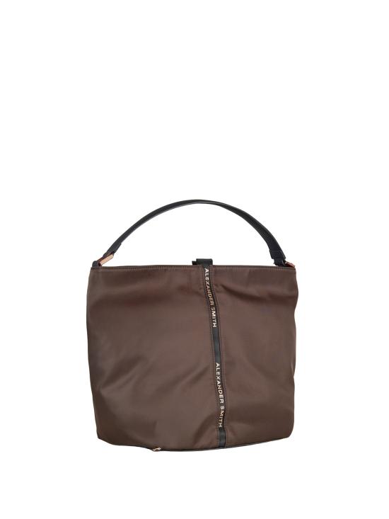 26FW 알렉산더 스미스 토트백 JULIE B171 MEDIUMDARK BROWN - ALEXANDER SMITH